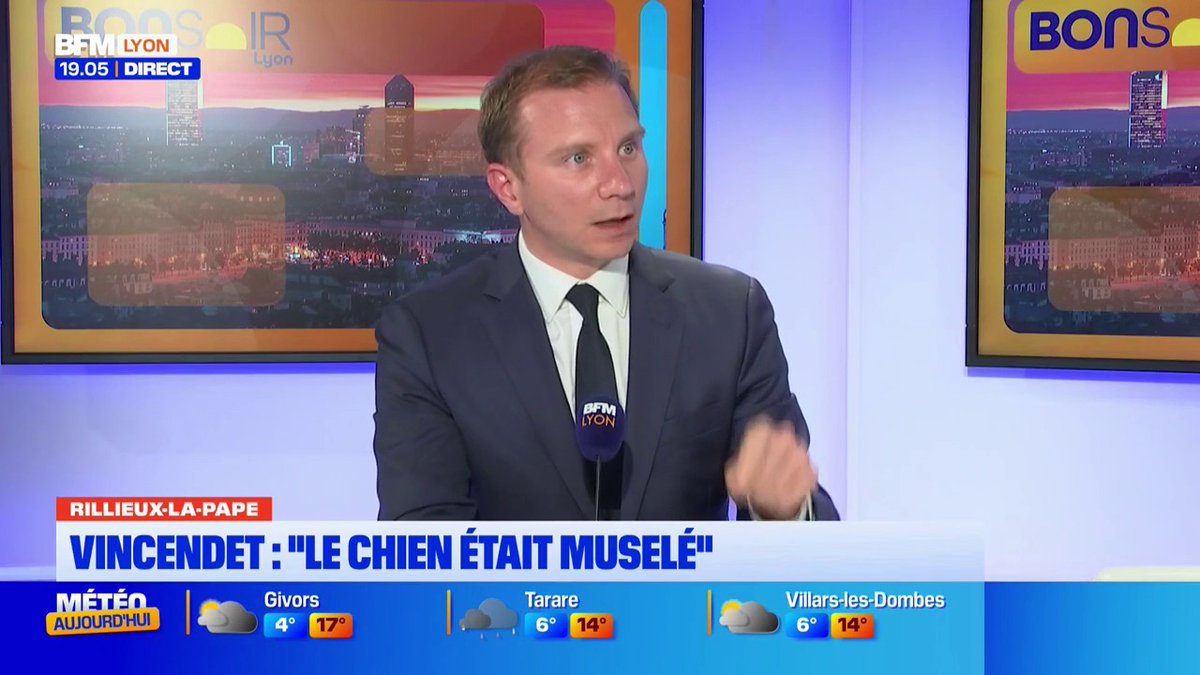 Émeutes après la morsure d’un jeune par un chien policier : le maire de Rillieux-la-Pape (69) déclare « venir rétablir la vérité (...) le policier n’a pas démuselé le chien (...) le maire LFI de Vaulx-en-Velin (69), Abdelkader Lahmar, a menti »