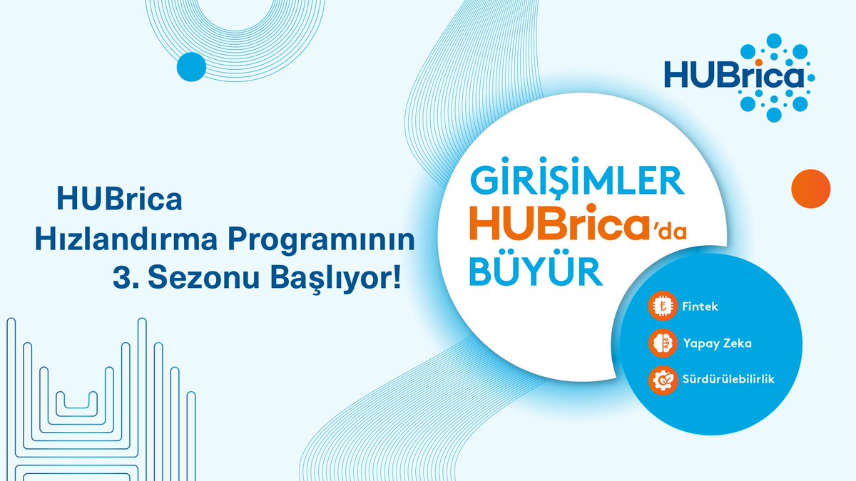 Sürdürülebilirlik, fintek ve yapay zekâ alanlarında yenilikçi bir fikriniz mi var? İTÜ ARI Teknokent iş birliğiyle, İTÜ Çekirdek Kuluçka Merkezi bünyesinde hayata geçirdiğimiz HUBrica Hızlandırma Programı’nın 3. sezonu başlıyor! 🚀 Girişiminizi bir adım ileri taşımak istiyorsanız bu fırsatı kaçırmayın. 👉 Detaylı bilgi ve başvuru için web sitemizi ziyaret edebilirsiniz. #Halkbank #İTÜARITeknokent #HUBrica İTÜ Çekirdek