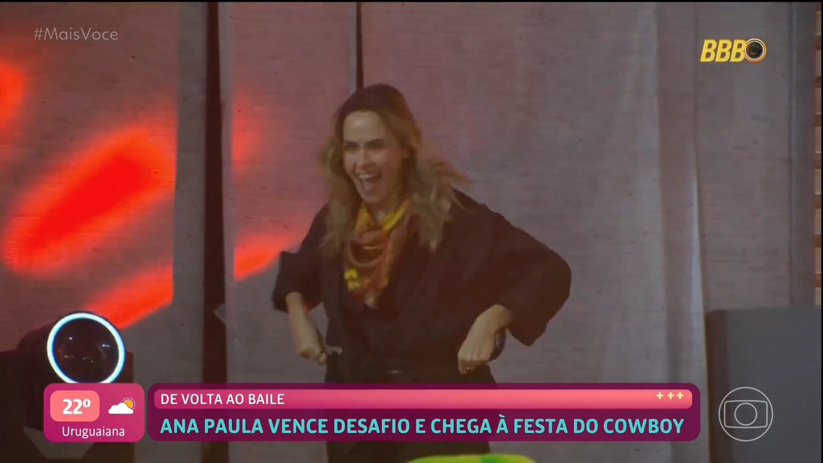 surpresa do Líder Cowboy vetar a Ana Paula da Festa? não tivemos! mas ela concluir o desafio e comparecer?? surpreendeu, sim!! amaram??? 😱🔥 #BBB26 #RedeBBB #MaisVocê #TVGlobo