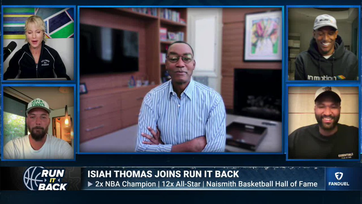 Isiah Thomas on the MVP Race: "It's a 2-man race... in terms of who's been the most valuable to their team, that's Jaylen Brown and Wemby." 👀🏆 Michelle Beadle | DeMarcus Cousins | Chandler Parsons | Lou Williams