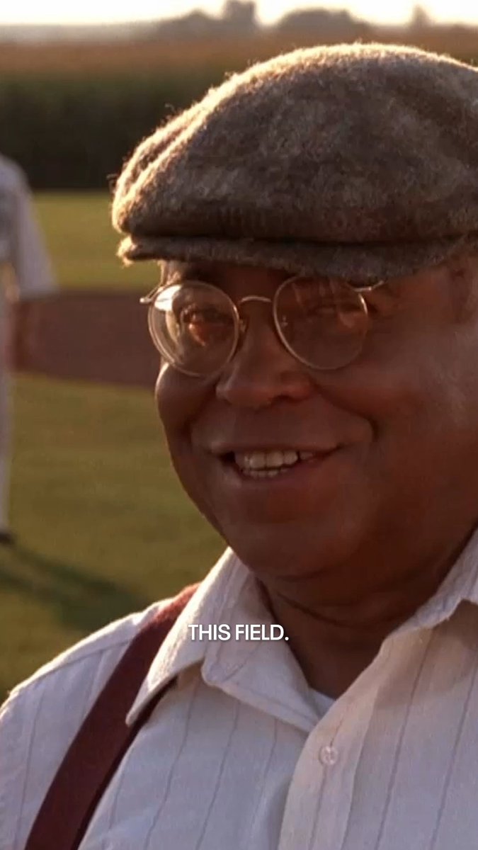 Happy Opening Day! โพ James Earl Jones in FIELD OF DREAMS.