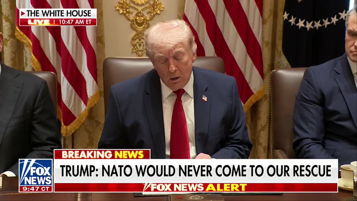 BREAKING: "The Iranian regime is now admitting to itself that they have been decisively defeated." "They've got a disaster in their hands. They're defeated. They can't make a comeback." – President Trump