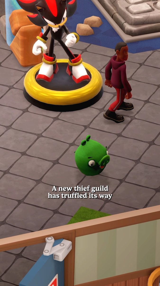 Keep an eye on your eggs, curators! The Bad Piggies are the new thief guild in town, and they're coming for your donation stands and precious egg-xhibits 🐽 Keep an eye out for piggy rifts, and make sure the Angry Birds are nearby to deal with the mayham! 🌀