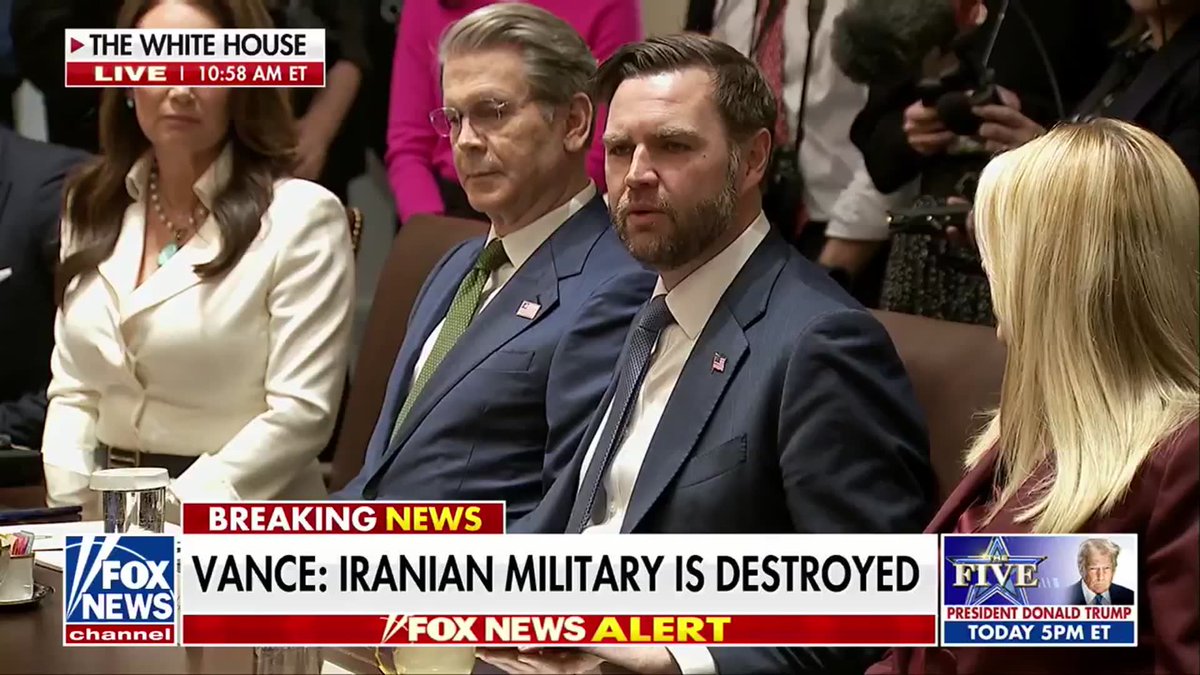 NOW: "We have a lot of folks overseas fighting very ably for the United States of America." "I want to say to all of my fellow American Christians, but particularly those serving in the Gulf, that I wish you all a very blessed Easter, a very blessed Holy Week, and we continue to stand behind you and continue to support you every step of the way." –VP JD Vance