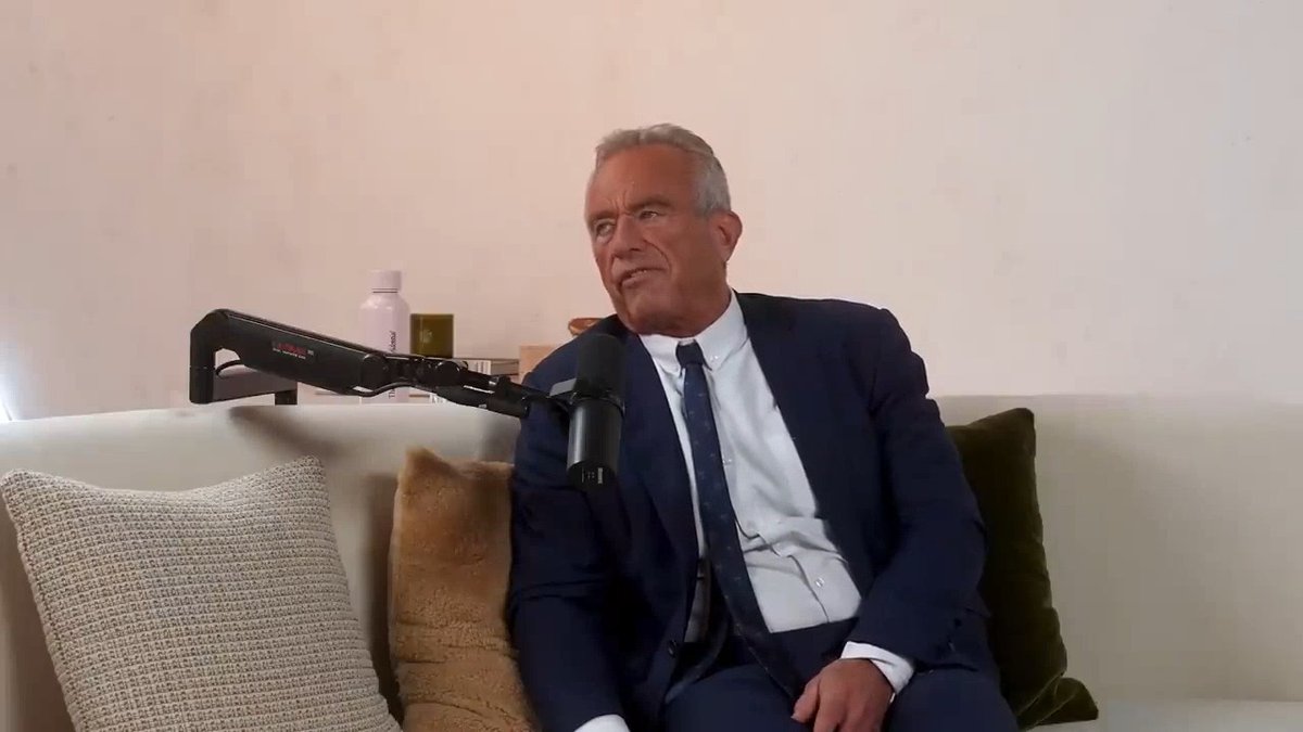 RFK Jr: The phone is microwaving you. It is affecting DNA. It causes all kinds of effects. I don't let my kids put the cellphone next to their heads ever.