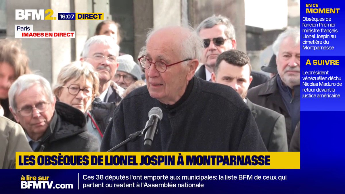 💬"Il s'est préparé courageusement à la fin" Olivier, le frère de Lionel Jospin raconte les derniers jours de l'ancien Premier ministre #BFM2