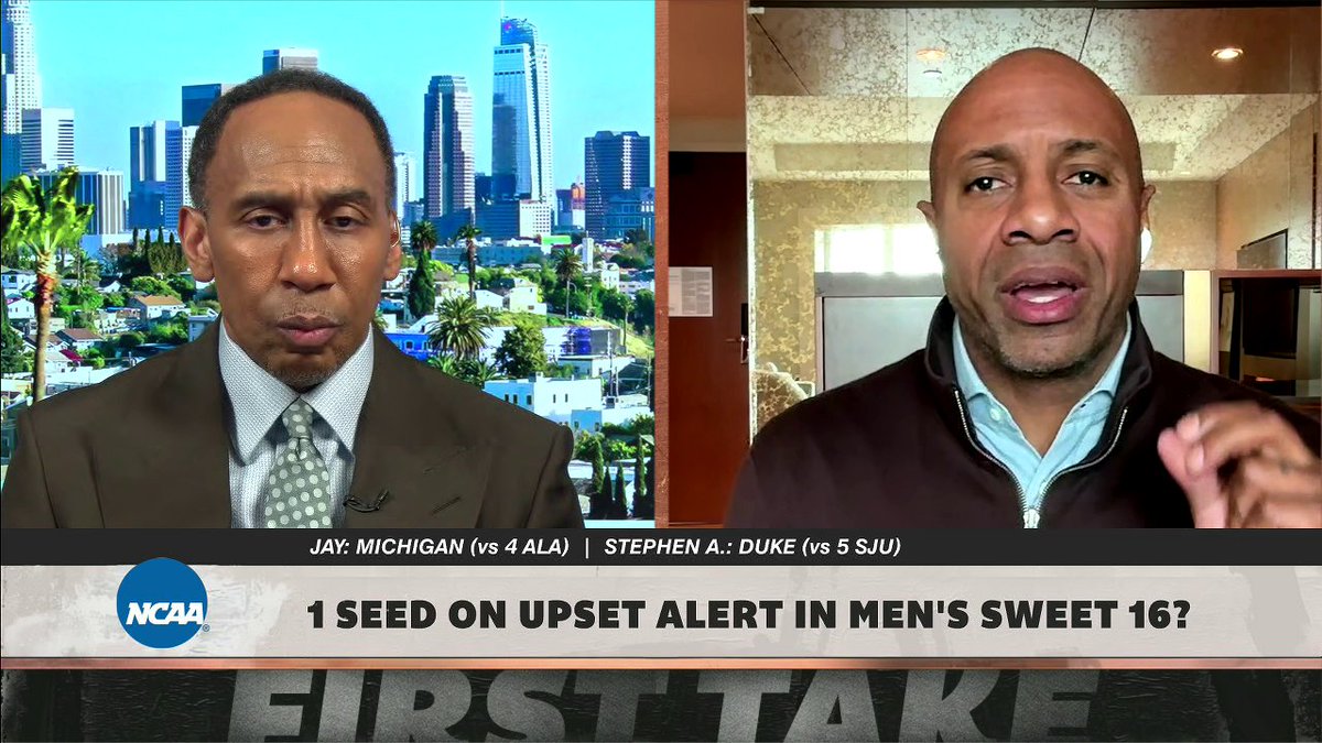 "Arizona is the best defensive team in the nation. ... If [Darius Acuff Jr.] is able to do it tonight, on this type of stage, I'm gonna come on the show tomorrow, and I'm just going to bow down." —Jay Williams on Darius Acuff Jr. ahead of their matchup vs. Arizona 🍿
