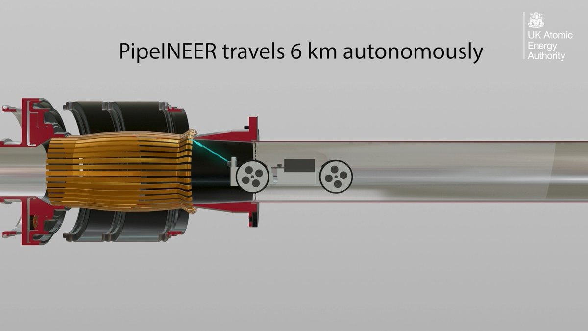 AI-trained robotic mice to scurry in the Large Hadron Collider. Mouse-sized robot developed by UK Atomic Energy Authority and CERN to inspect Large Hadron Collider, highlighting the power of international collaboration. For more on this, go to