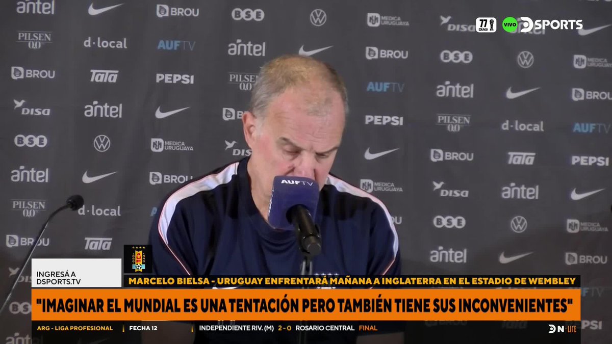“Esta última versión de Valverde, como wing o atacante externo por derecha, ha mostrado cosas que no habíamos visto con frecuencia antes” Marcelo Bielsa sobre Fede Valverde en conferencia de prensa.