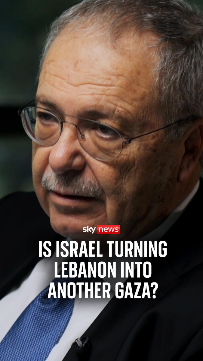 Is Israel turning Lebanon into another Gaza? I sat down with Lebanon's deputy prime minister Tarek Mitri. He told me he believes "there is no doubt that Israel is committing war crimes." #israel #lebanon