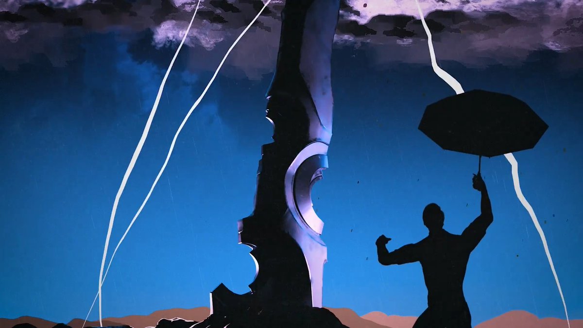 Exospires are producing lightning storms beyond all comprehension. Remain calm. Your government-approved weather expert, Steven Storms, has issued an important memo.
