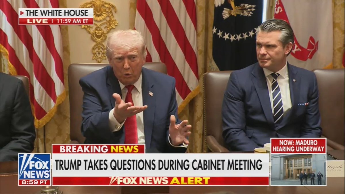 I can't say what we're gonna do because if I did, they'd probably, what is it called? The 25th Amendment. They'd institute the 25th Amendment