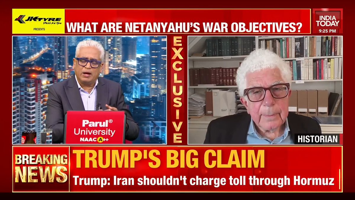 #EXCLUSIVE | "I think this is Netanyahu's war, not Trump's war...Trump is the first American President who has been stupid enough to get along with this Israeli plan...Trump is Netanyahu's poodle": Historian Avi Shlaim, Oxford University #Iran #Israel #WestAsiaWar #NewsToday | Rajdeep Sardesai