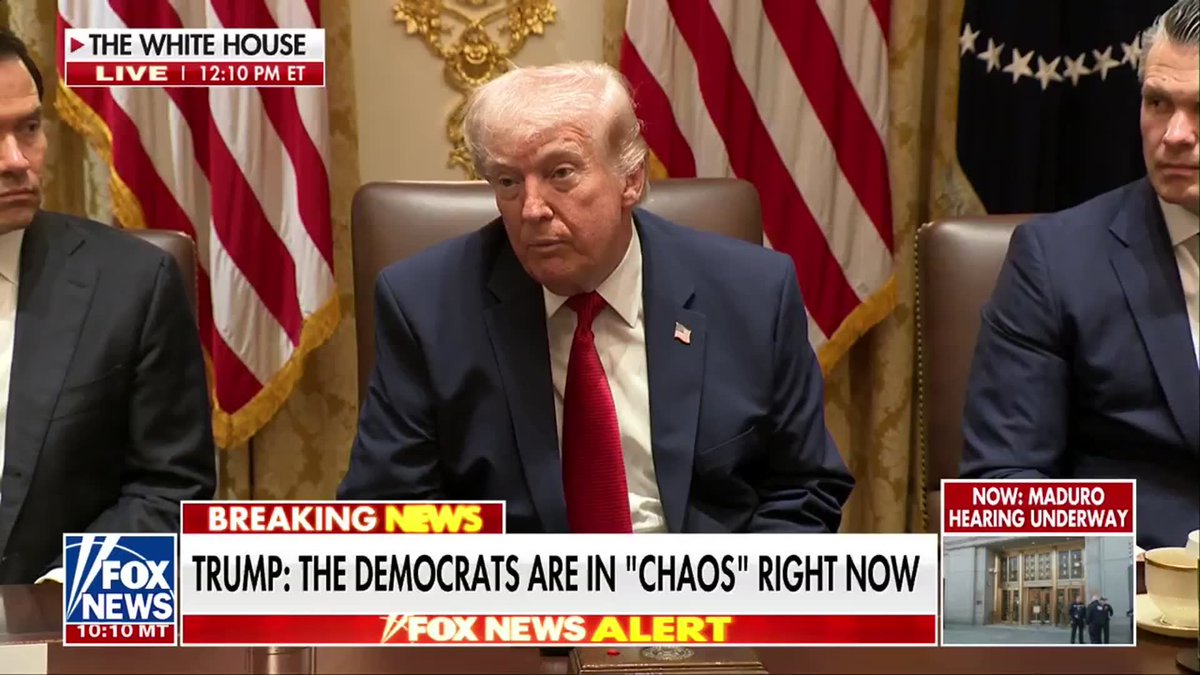 BREAKING: "Gavin Newscum, who is one of the candidates, I believe he took himself out of the running when he says he is, he suffers from mental disability... Then he said he's as dumb as all the people in the room, and he got accused of being a racist." "I thought it was the worst interview I've ever seen anybody give. He's actually a very stupid person, so I believe he's out of the running... I don't want a stupid person being president." – President Trump