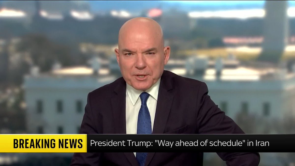 Donald Trump and his cabinet have been discussing the Iran war at length in a televised meeting at the White House. James Matthews picks out the most striking moments from the discussion ⬇️ 📺 Sky 501 and YouTube