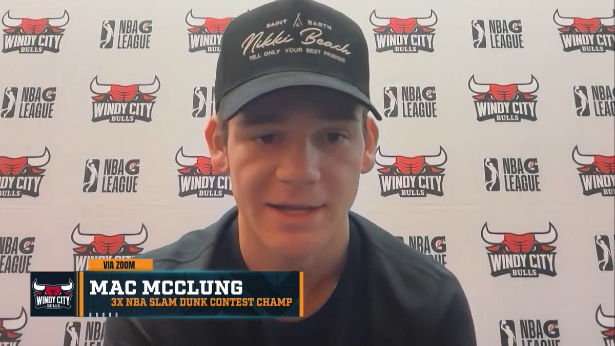 Mac McClung on why he wasn't in the NBA Slam Dunk Contest this year: "They said a couple guys didn't want to do it if I was in it." – mac mcclung