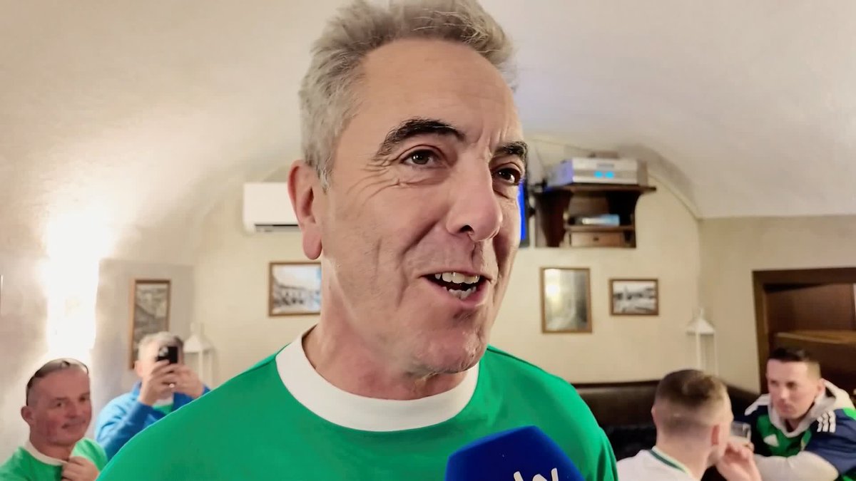 "We are aware of where we want to go" 🗣️ James Nesbitt previews Northern Ireland's World Cup play-off semi-final against Italy this evening 🏆
