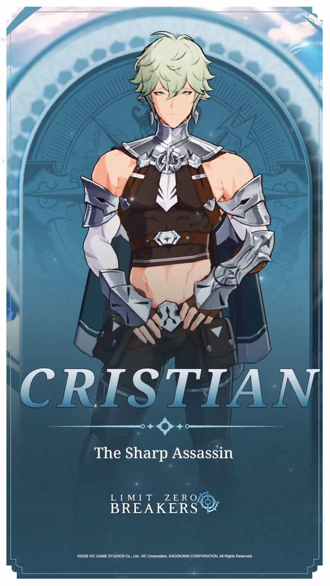 Sharp, striking, and flawless—Cristian never misses. 💖✨🎯 Sign up for our Closed Beta Test NOW! 🔗 #LimitZeroBreakers #Cristian #CBT #ClosedBeta #ClosedBetaTest #SignUp
