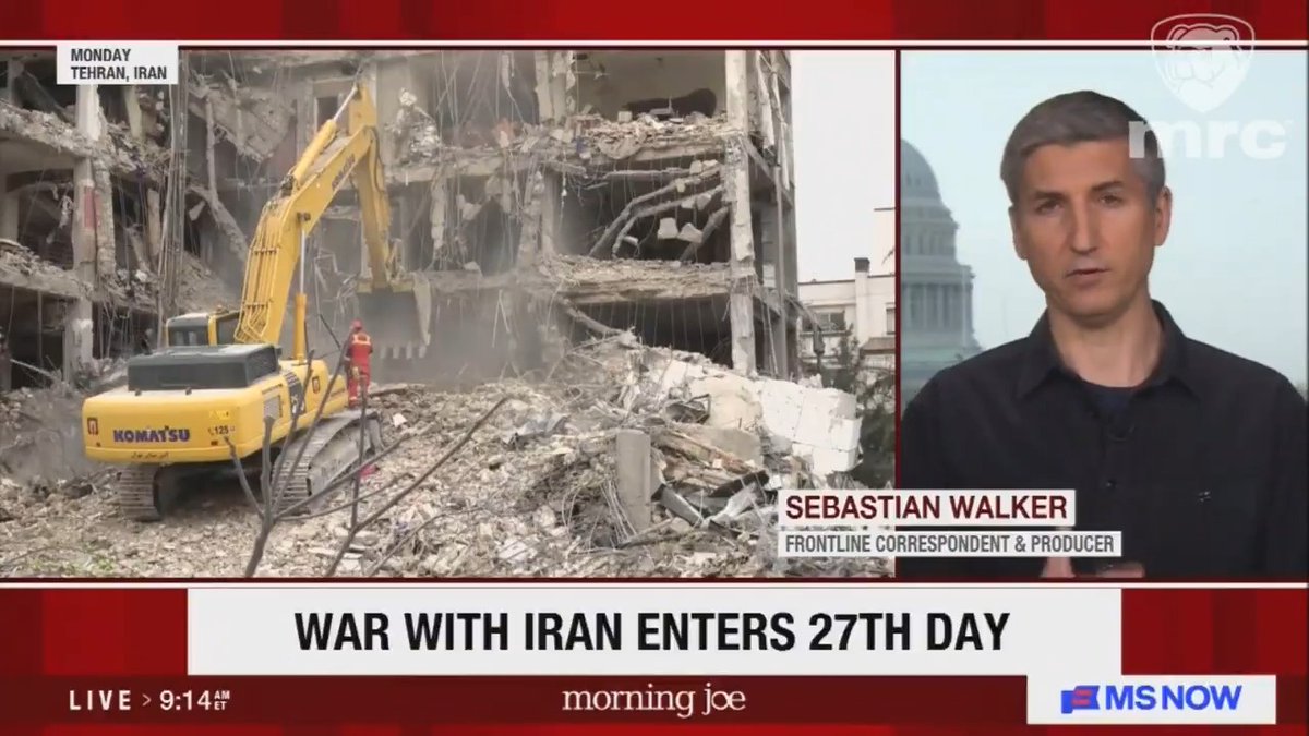 CNN and Sky News have claimed that they had full editorial control while in Iran and didn't have a government minder following them around, but they did hire translators. But on today's Morning Joe, PBS's Sebastian Walker explained that when he was in Iran, "There are a lot of limitations. You're constantly, you know, accompanied by government affiliated translators who essentially act as minders. So it's often hard to kind of have a fully authentic conversation with everyday Iranians."