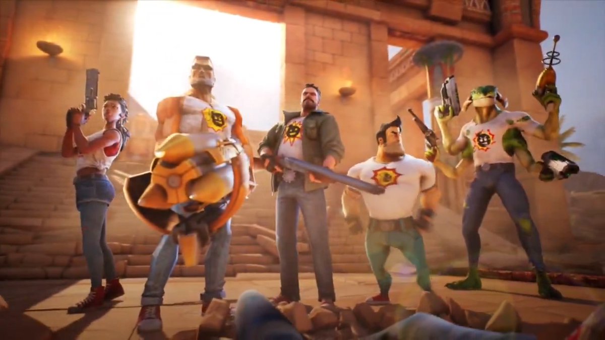 Announcing Serious Sam: Shatterverse - a co-op roguelite blast-a-thon from Behaviour Interactive coming this year! 💥 1 - 5 player online mayhem 🐸 overwhelming hordes in shifting worlds 💣️ play as heroic Sams from different universes ⚡️ supercharge your arsenal each run Wishlist now and follow Serious Sam for more updates and sneak peeks!