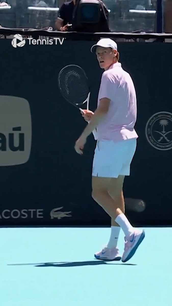 Sinner's on song 🎶 Miami Open | #MiamiOpen | Jannik Sinner
