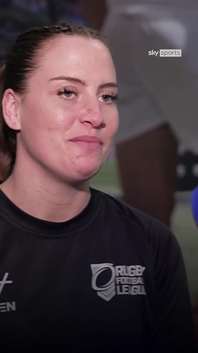 Tara Jones on becoming the first female referee to take charge of a men's Super League game when Wigan Warriors take on Huddersfield Giants 👏🏉