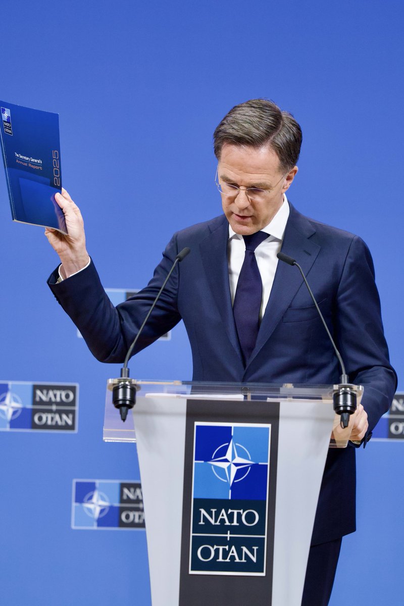 ❝There has been a real shift in mindset… a collective recognition of our changed security environment❞ — Mark Rutte | #SGReport