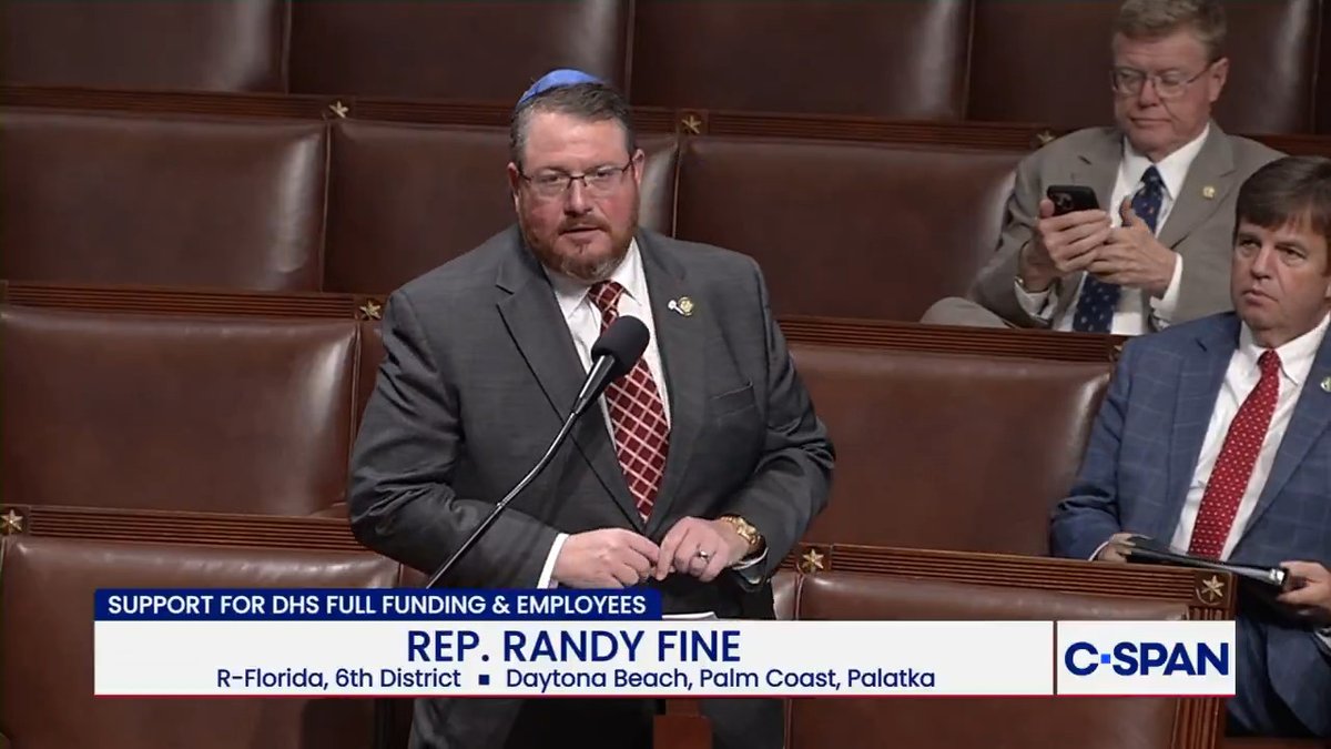 GOP Rep. Randy Fine: “What I have learned in this debate is that Democrats care about three things: Muslim terrorists, Somali pirates and illegal immigrants.”