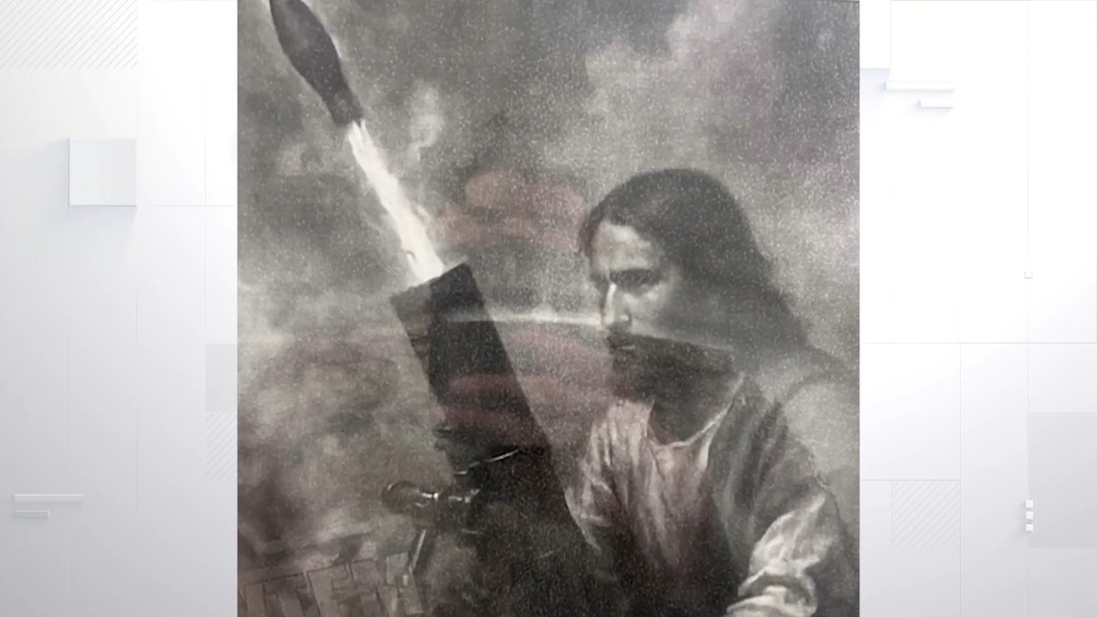 Absolute insanity. US military commanders are literally telling troops that Trump was "anointed by Jesus" to light a signal fire in Iran & cause Armageddon. They are displaying posters of Jesus firing mortars in their headquarters. Military has been hijacked by a doomsday cult!