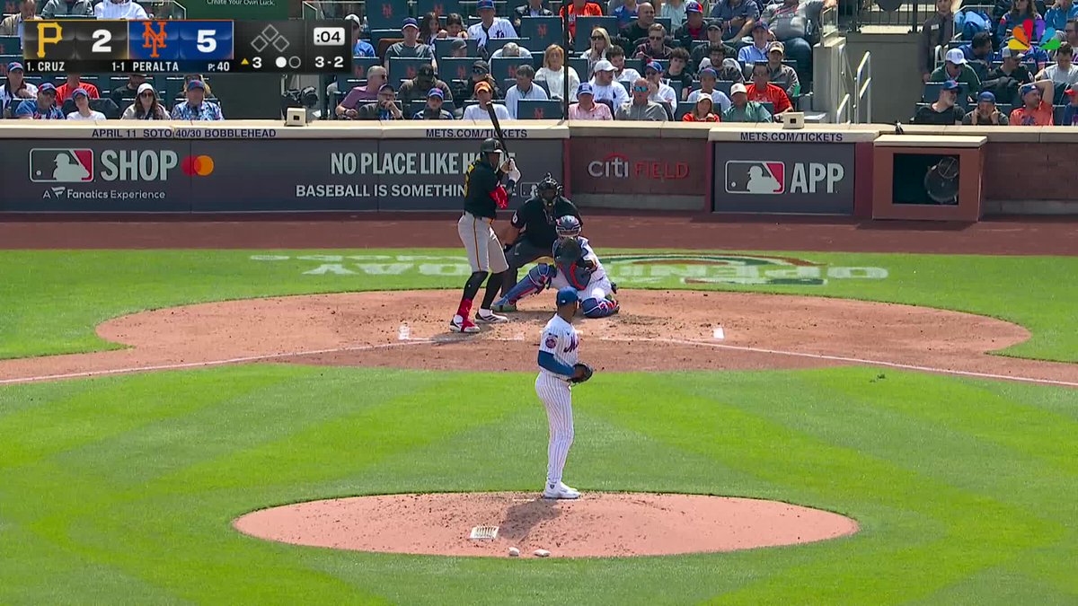 The future of baseball is here. ABS overturns an Oneil Cruz walk into a called strike 3
