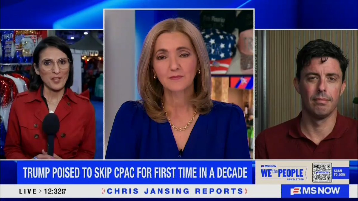 Reporter: I gotta tell you, there's a lot of empty space here at CPAC. I would have expected more people to be here.