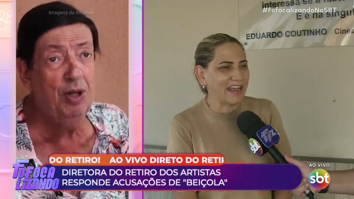 Será que o Marcos Oliveira falou com a diretoria do retiro? #FofocalizandoNoSBT