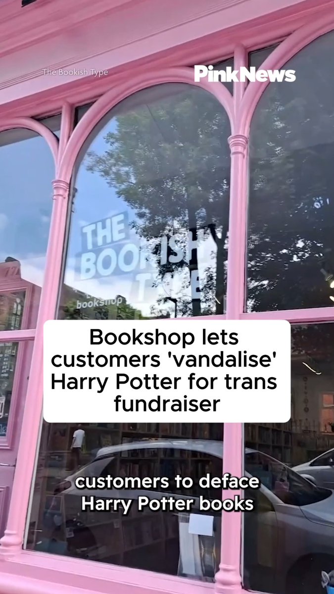 An independent UK bookshop is inviting customers to vandalise Harry Potter books to raise money for trans healthcare. The Bookish Type, trans-owned bookstore in Leeds and the only trans woman owned bookshop in England, is offering visitors the chance to deface copies of Harry Potter for just 25p. All proceeds from the initiative will go towards supporting gender-affirming healthcare costs.