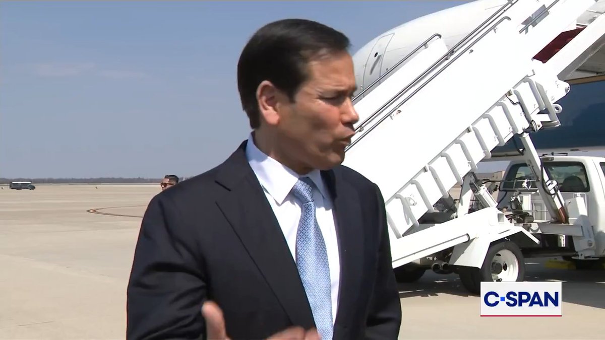 Rubio: “There was a couple of leaders in Europe who said that this was not Europe's war. Well, Ukraine is not America's war and yet we've contributed more to that fight than any other country in the world."