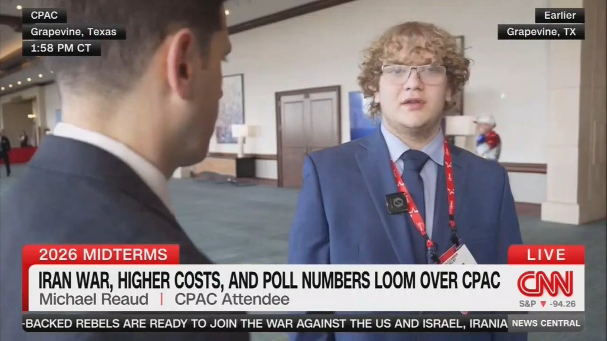 CPAC attendee admits GOP base is crumbling: I think Republicans will get destroyed in the midterms. A lot of people I knew who just voted for Trump because they thought it was cool are just now just being like, 'I can't stand the guy.'