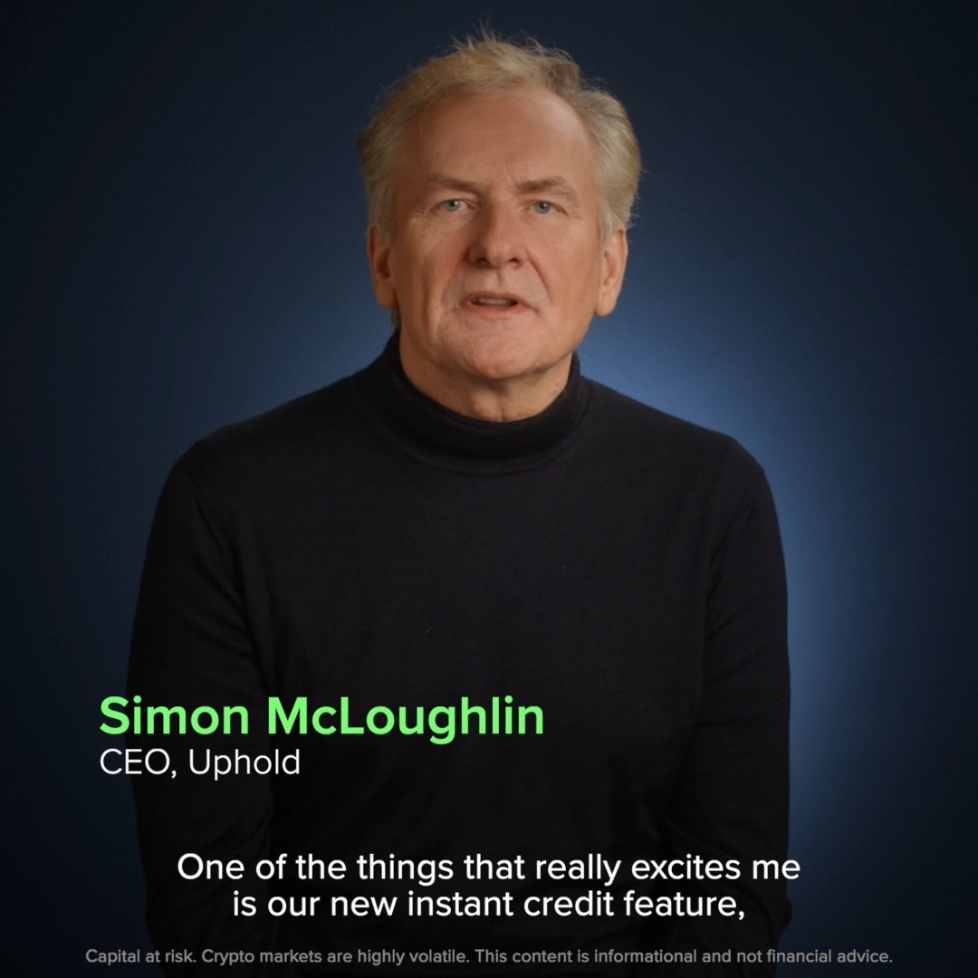 Make your digital assets work harder. Uphold CEO Simon McLoughlin explains how the Exa Credit Card lets you access liquidity without selling your crypto. Keep your positions intact while spending in the real world.