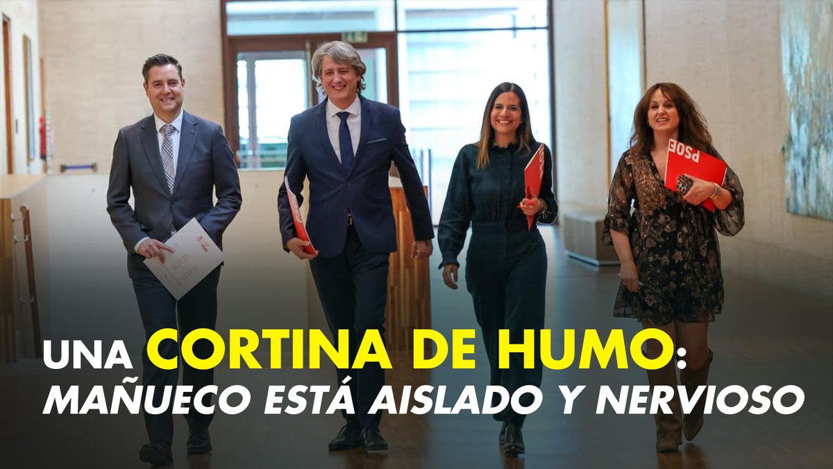 'No te lo voy a decir'. Mañueco no tiene ninguna propuesta. La ronda de contactos ha sido una cortina de humo para esconder que el futuro de Castilla y León se negocia en Madrid. Hoy la realidad es más triste que antes de las elecciones. Carlos Martínez Mínguez / ❤️