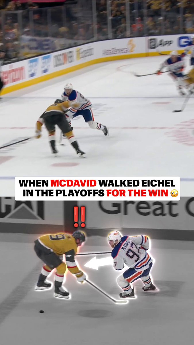 Just Connor McDavid things 😤 Don't miss McDavid face-off against Eichel tonight at 9:30 ET on ESPN and the ESPN App 🔥