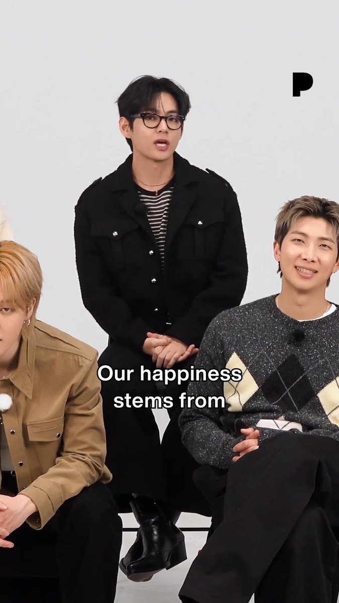 What does happiness look like to BTS_official? 🖤 Check out their takeover on Pop Space now: #BTS_ARIRANG #BTS