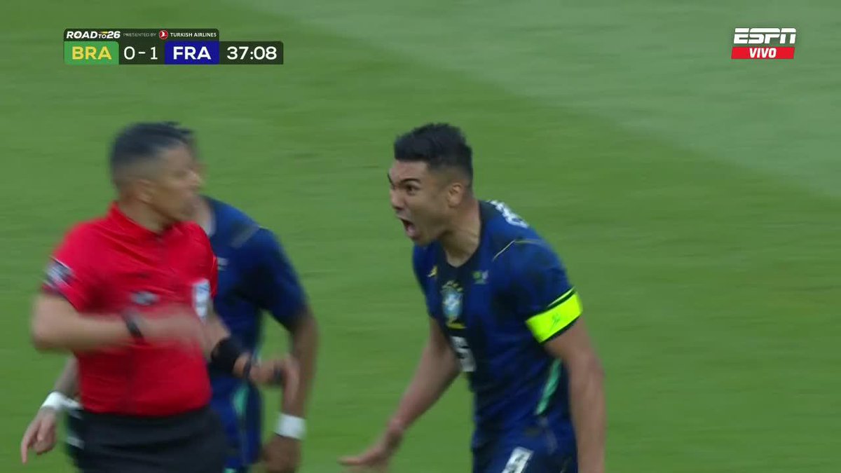 No hay tal amistoso para Casemiro… 🤬🇧🇷