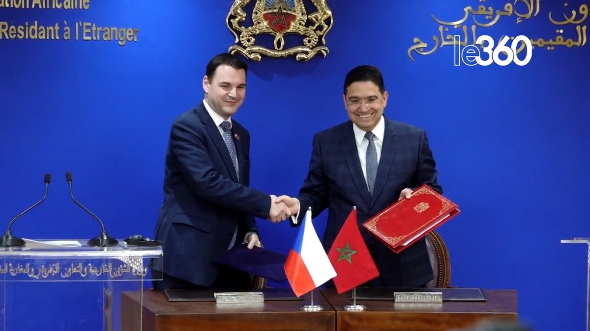 🇲🇦🇨🇿|Le ministre des affaires étrangères tchèque se félicite des « progrès dans la coopération militaire », et annonce la présence d'une importante délégation de l'industrie de défense 🇨🇿. « Le Maroc est notre 1er partenaire commercial en Afrique »