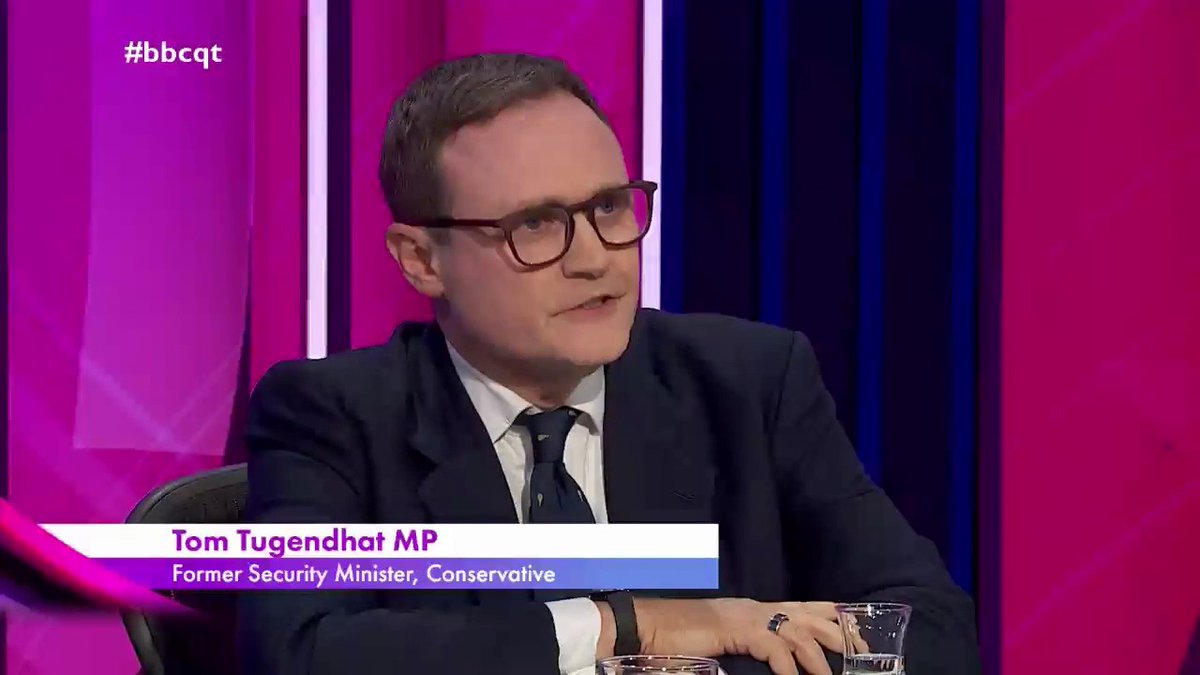 “This is an extraordinary country and I am absolutely convinced our best days are still ahead” Conservative Tom Tugendhat says Britain is going through a “rough patch” but has “always” been able to “turn itself around” in difficult times #bbcqt