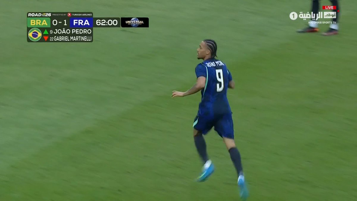 كارلو أنشيلوتي يدفع بجواو بيدرو من أجل تسجيل هدف التعادل لمنتخب البرازيل 🇧🇷🔃 #البرازيل_فرنسا