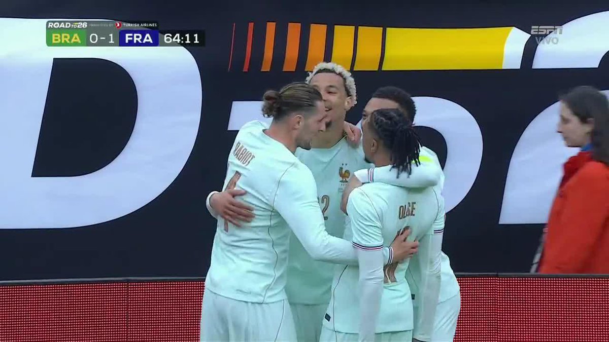 ¡GOLAZOOO DE FRANCIA! 🇫🇷🔥 Hugo Ekitike pone el segundo de Francia en el marcador. EN VIVO por ESPN y #DisneyPlus Premium. 📺