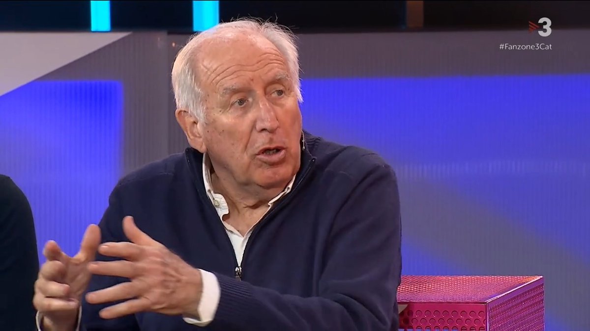 🔵🔴 "Amb Rinus Michels i Cruyff vam canviar la forma d’interpretar el futbol." Charly Rexach, exjugador i exentrenador del Barça. #Fanzone3Cat ▶