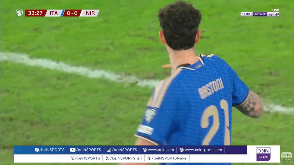 🟣🎥تقرير خاص | بلغت إيطاليا نهائي المسار الأول من الملحق الأوروبي المؤهل إلى كأس العالم 2026 بفوزها على ضيفتها آيرلندا الشمالية 2 - 0 🎙️تقرير | يوسف سهيلي