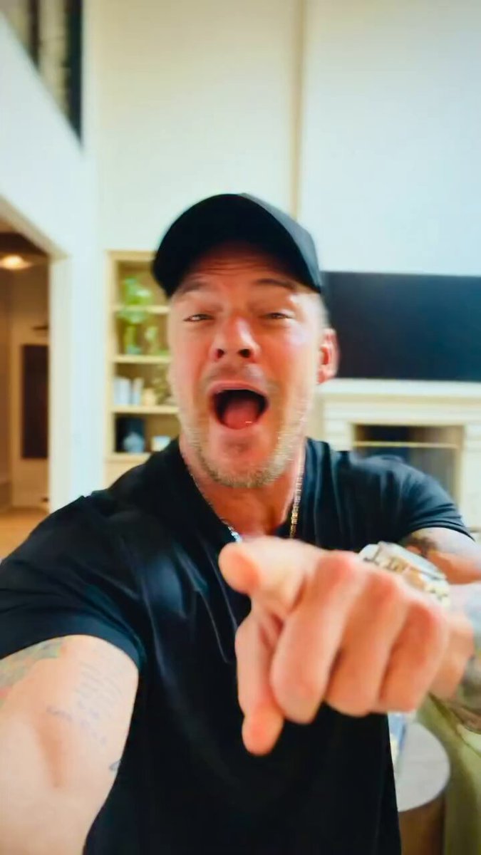 Alan Ritchson via his recent Instagram post