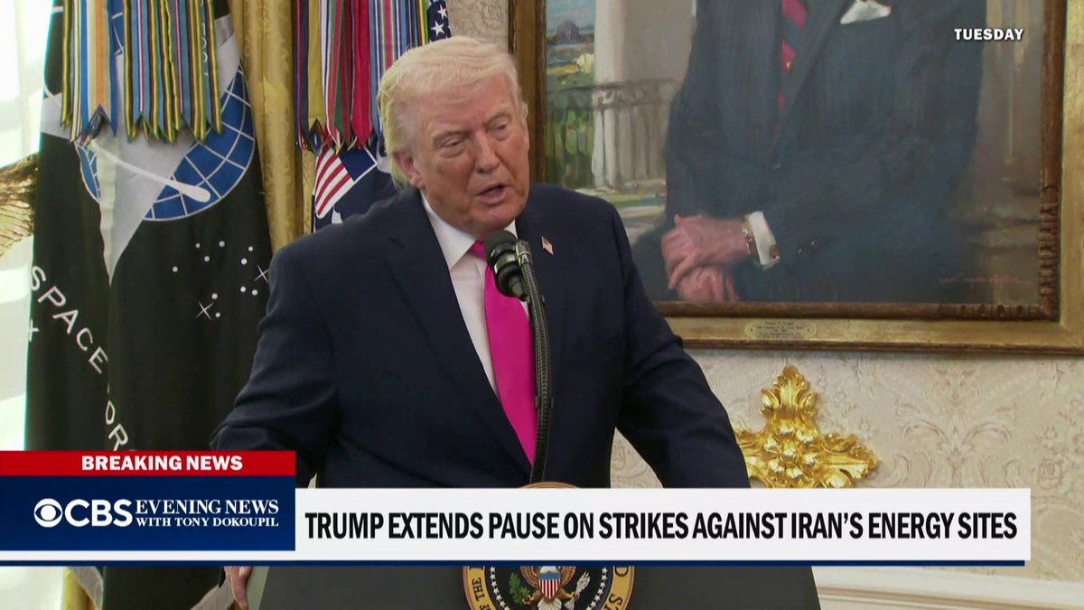 President Trump’s Special Middle East Envoy Steve Witkoff confirmed on Thursday the administration has shared a 15-point peace proposal with the Iranians. Trump said he's not "desperate" to make a deal. @EdOkeefe reports.