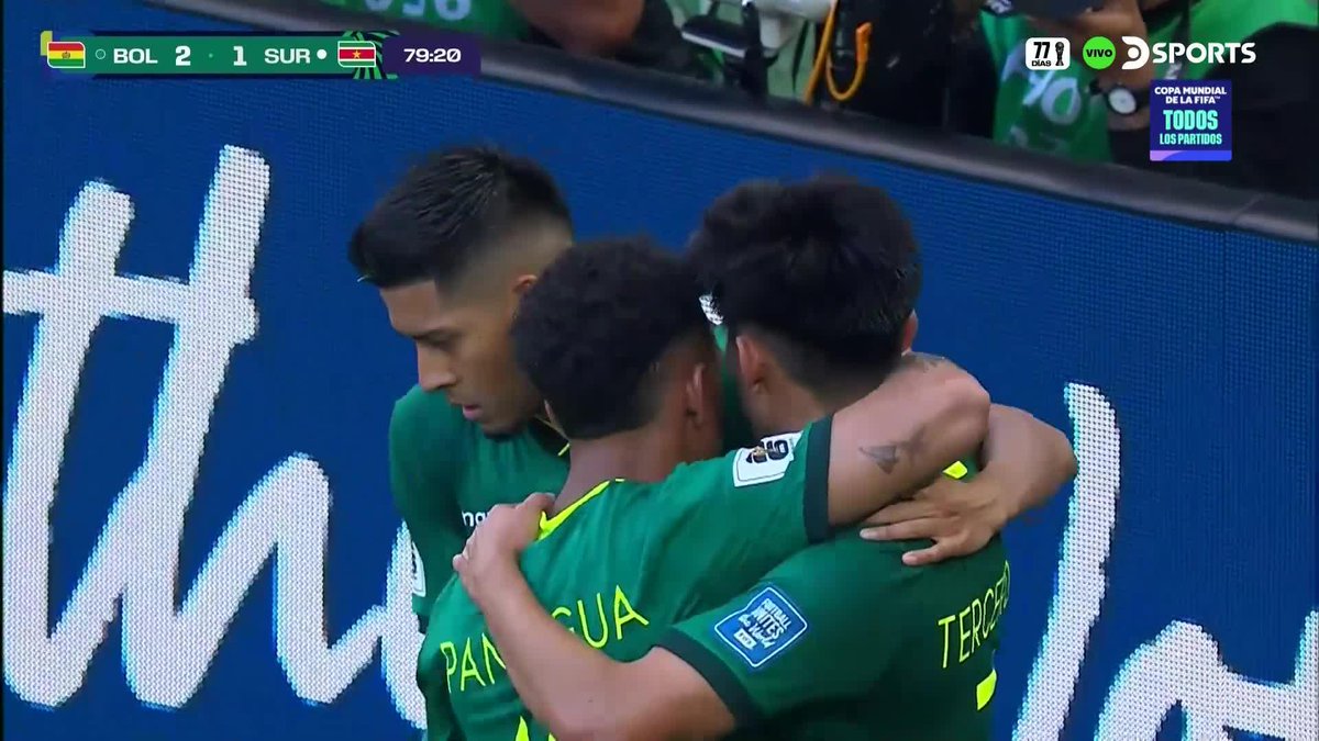 🤯🇧🇴 BOLIVIA LO DA VUELTA 2-1.