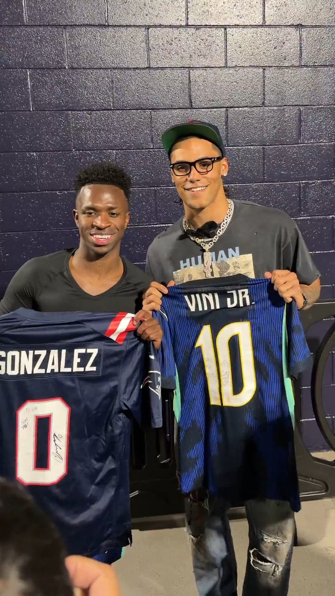 .Vini Jr. & Gonzo collab 🫡🔥 NFL | brasil